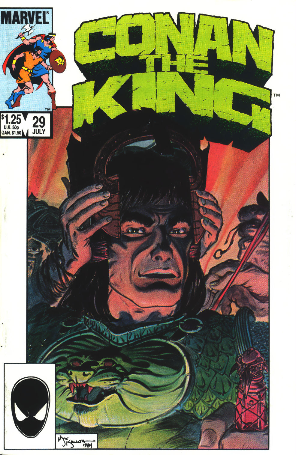 Conan the King Issue #29 - Page 1