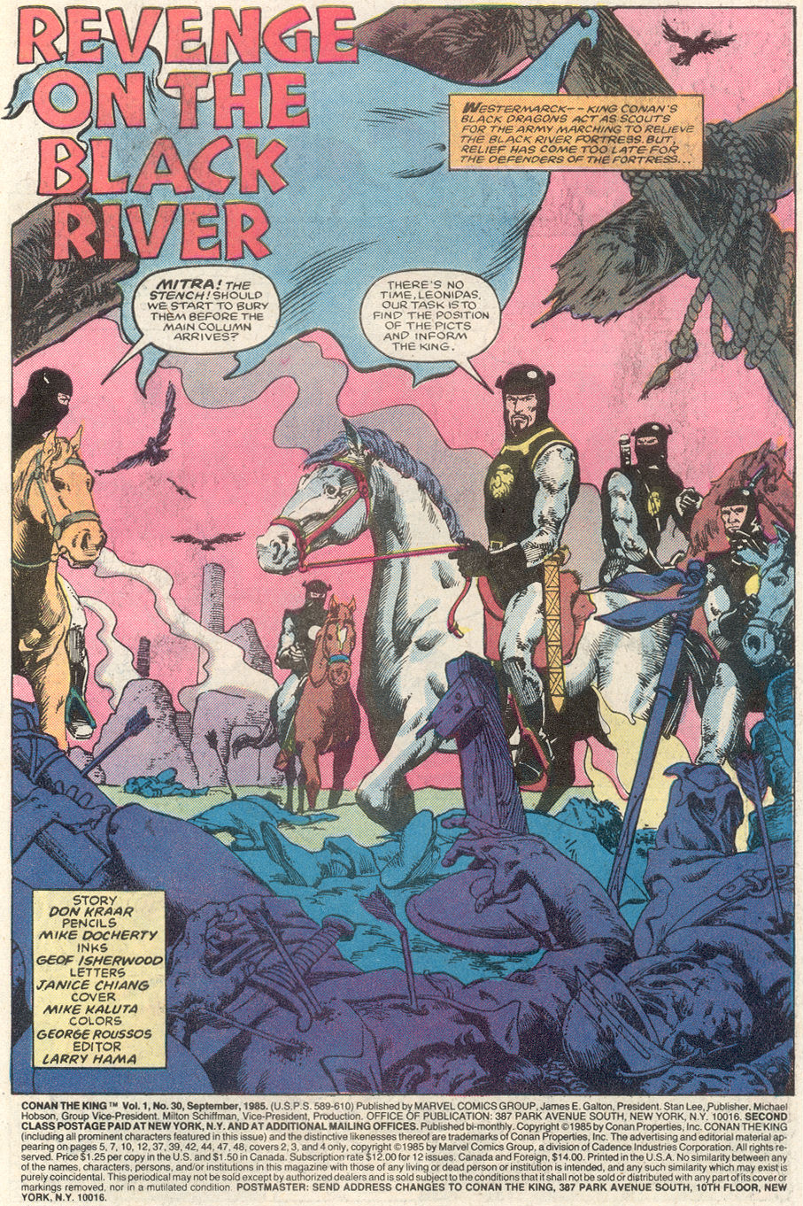 Conan the King Issue #30 - Page 2