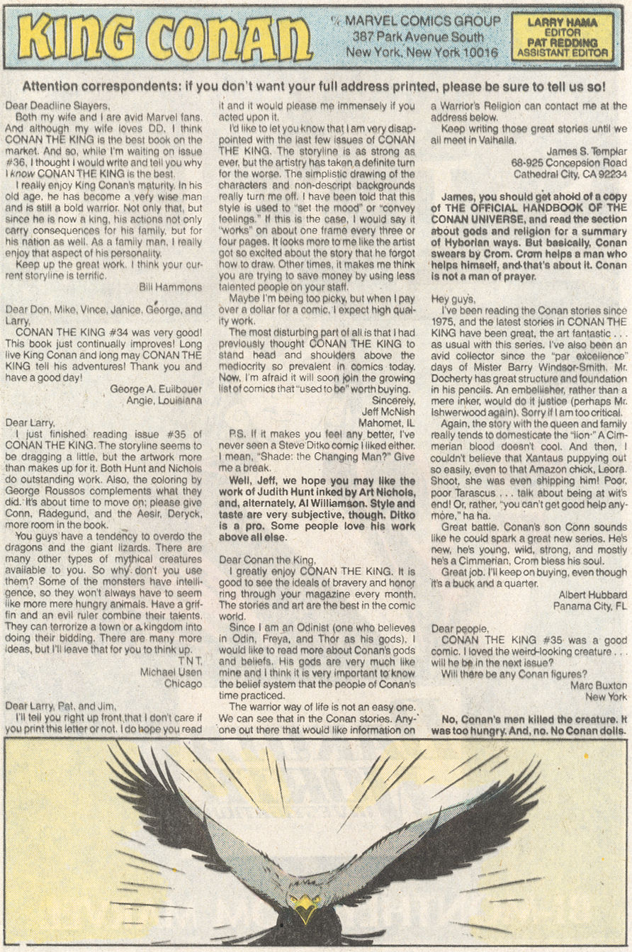 Conan the King Issue #37 - Page 39