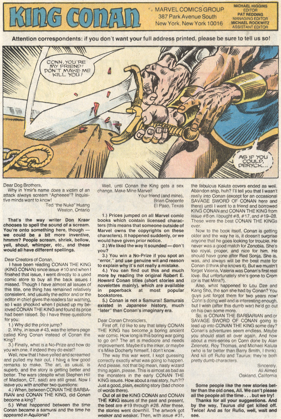 Conan the King Issue #45 - Page 40