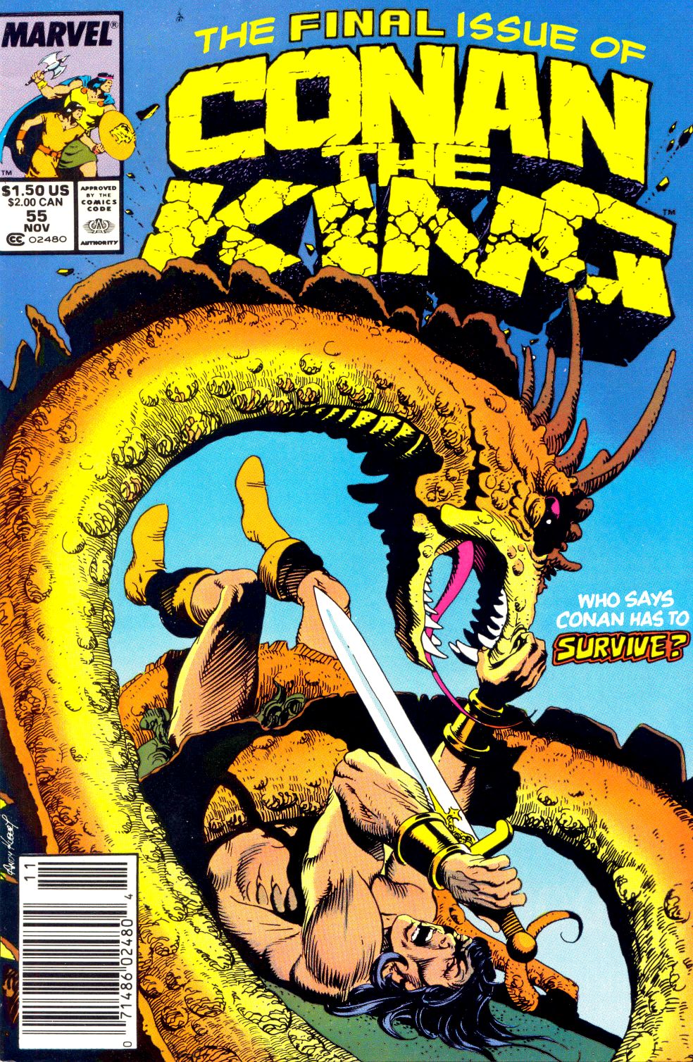 Conan the King Issue #55 - Page 1