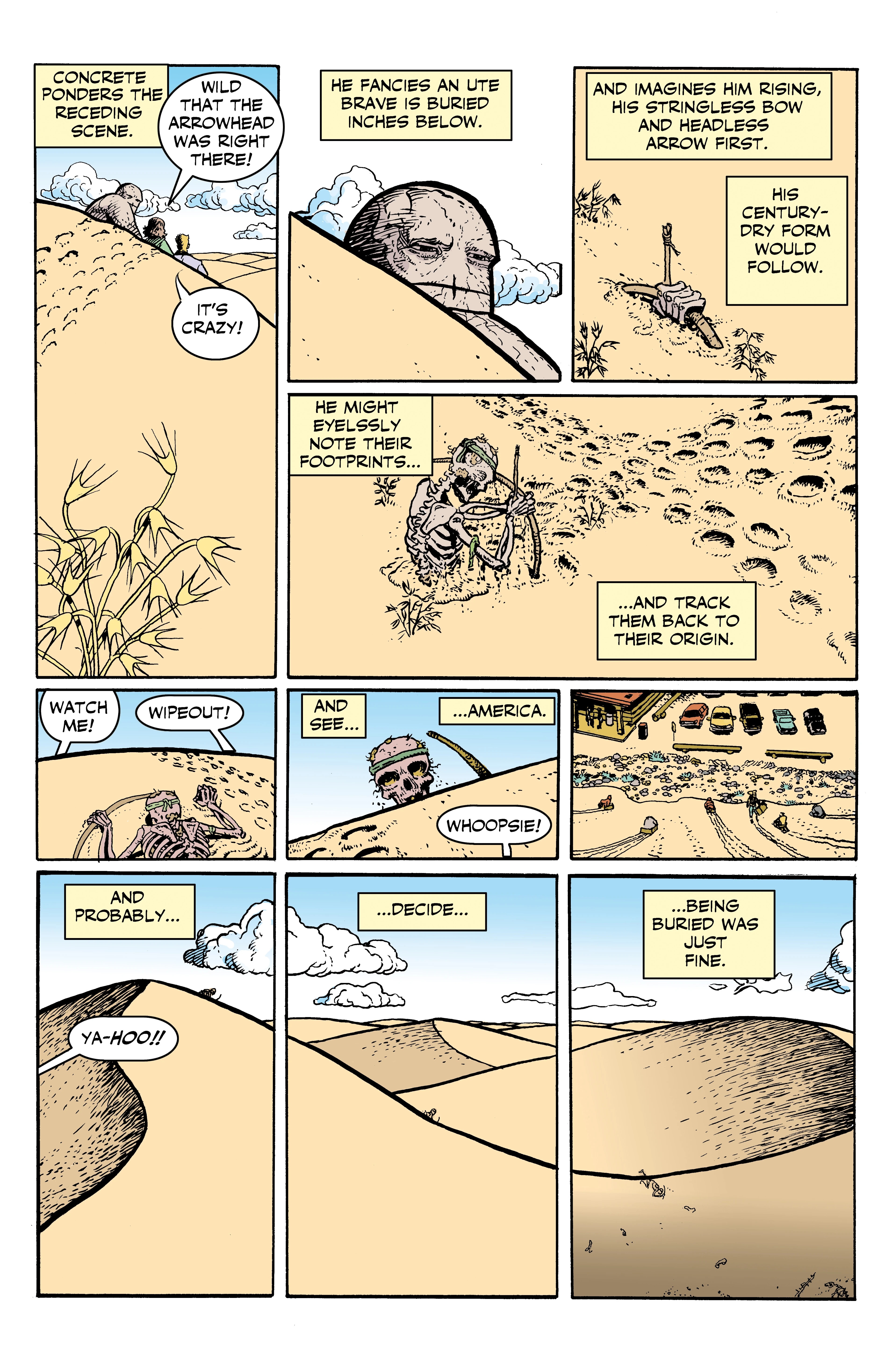 Concrete: Stars Over Sand Issue #1 - Page 8