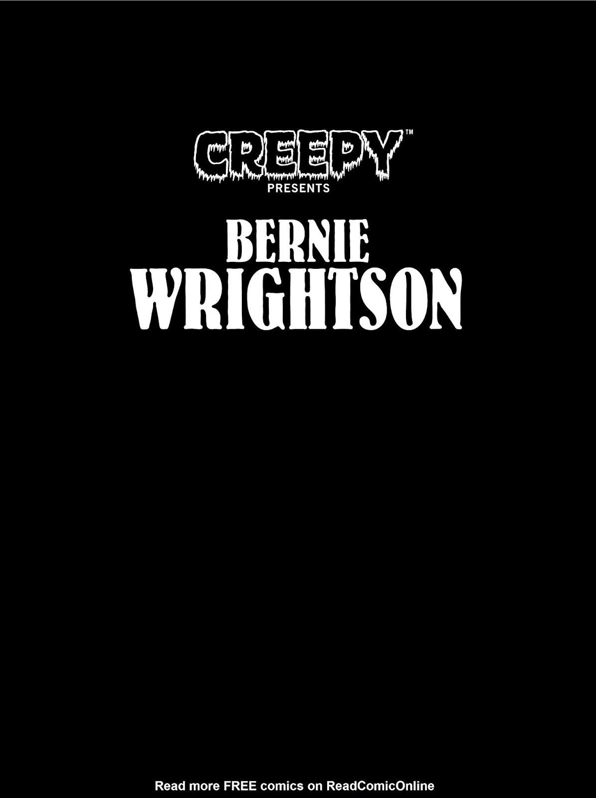 Creepy Presents Bernie Wrightson TPB - Page 4