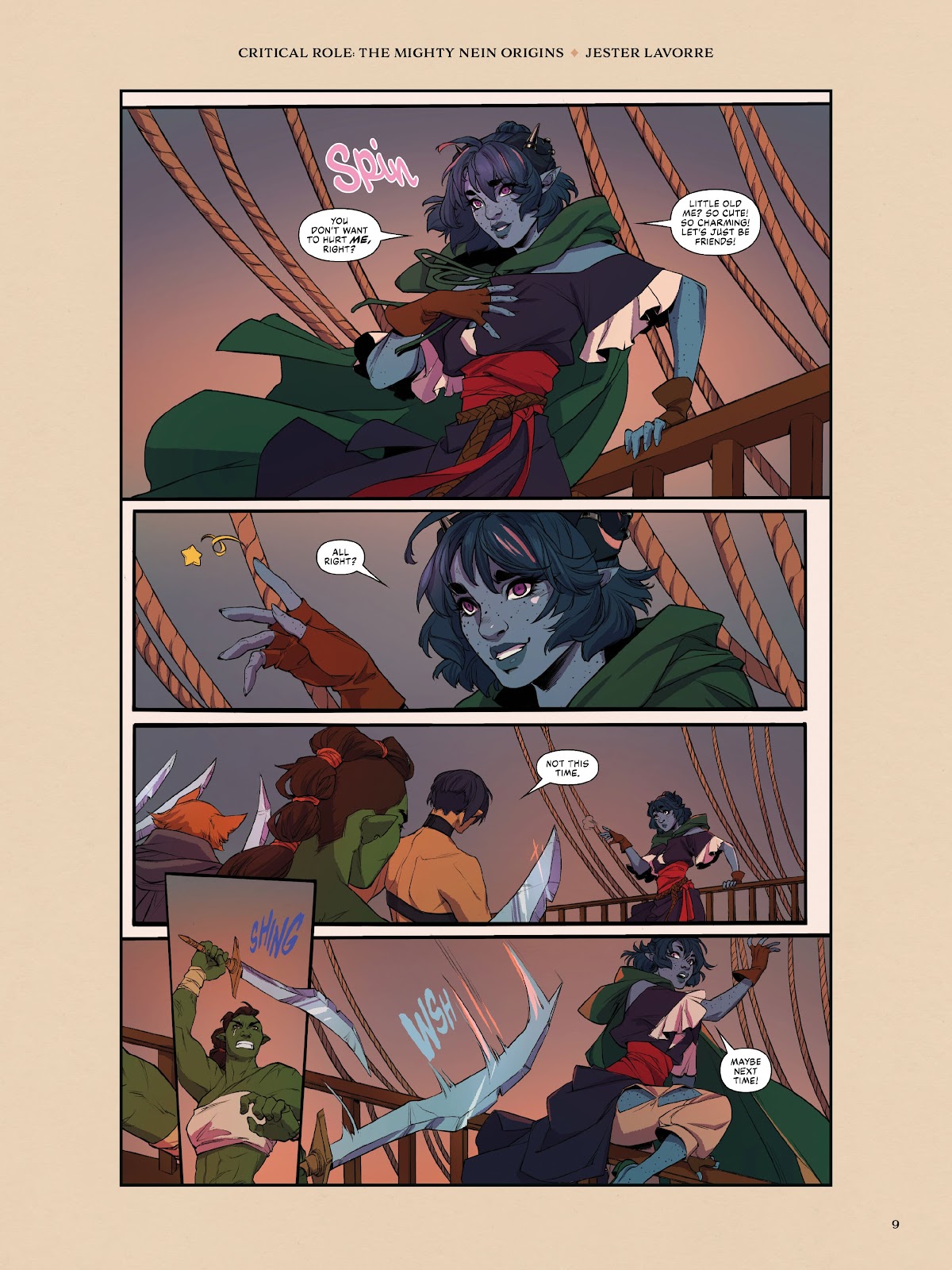 Critical Role: The Mighty Nein Origins Library Edition TPB (Part 1) - Page 11