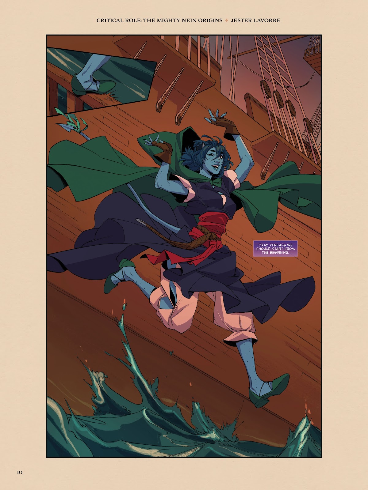 Critical Role: The Mighty Nein Origins Library Edition TPB (Part 1) - Page 12