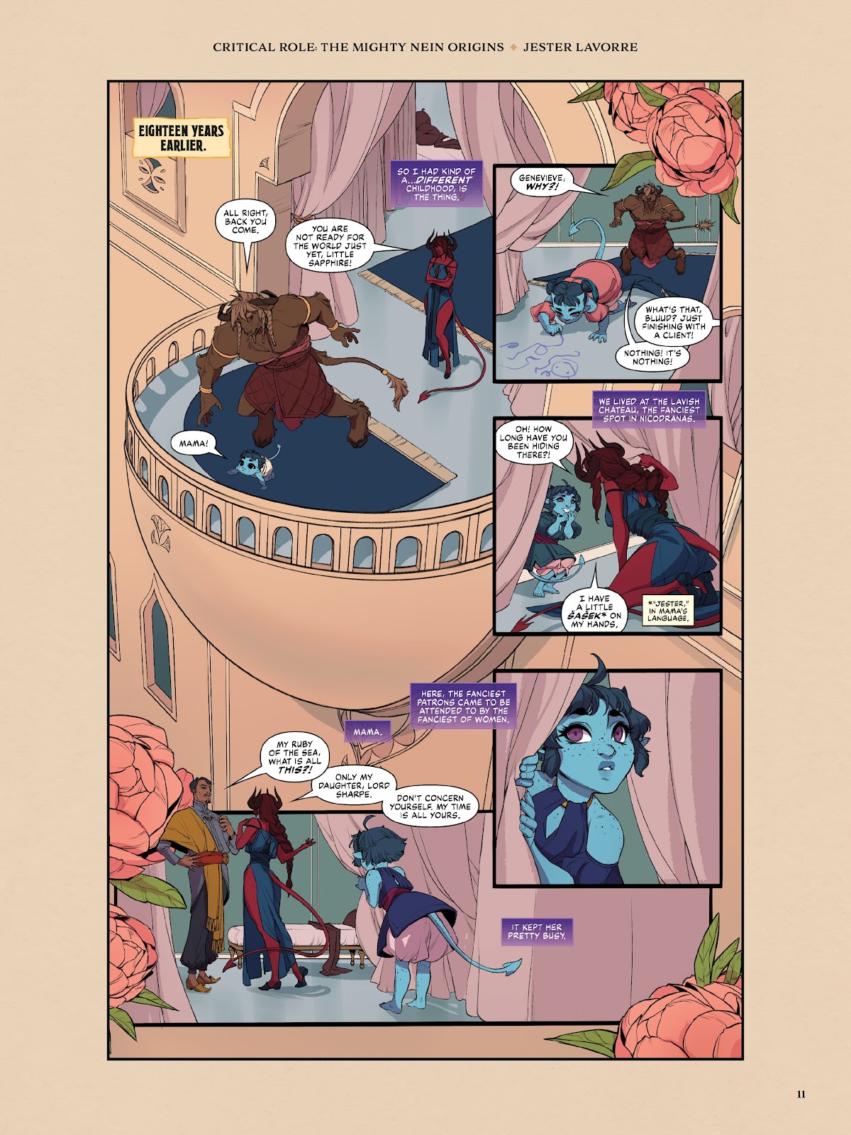 Critical Role: The Mighty Nein Origins Library Edition TPB (Part 1) - Page 13