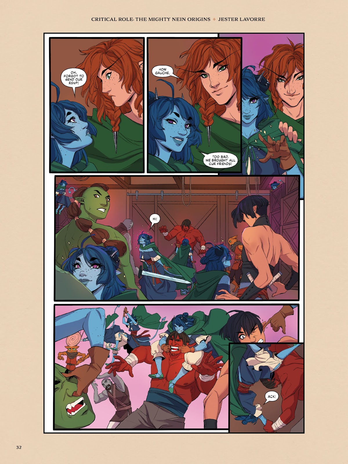 Critical Role: The Mighty Nein Origins Library Edition TPB (Part 1) - Page 34
