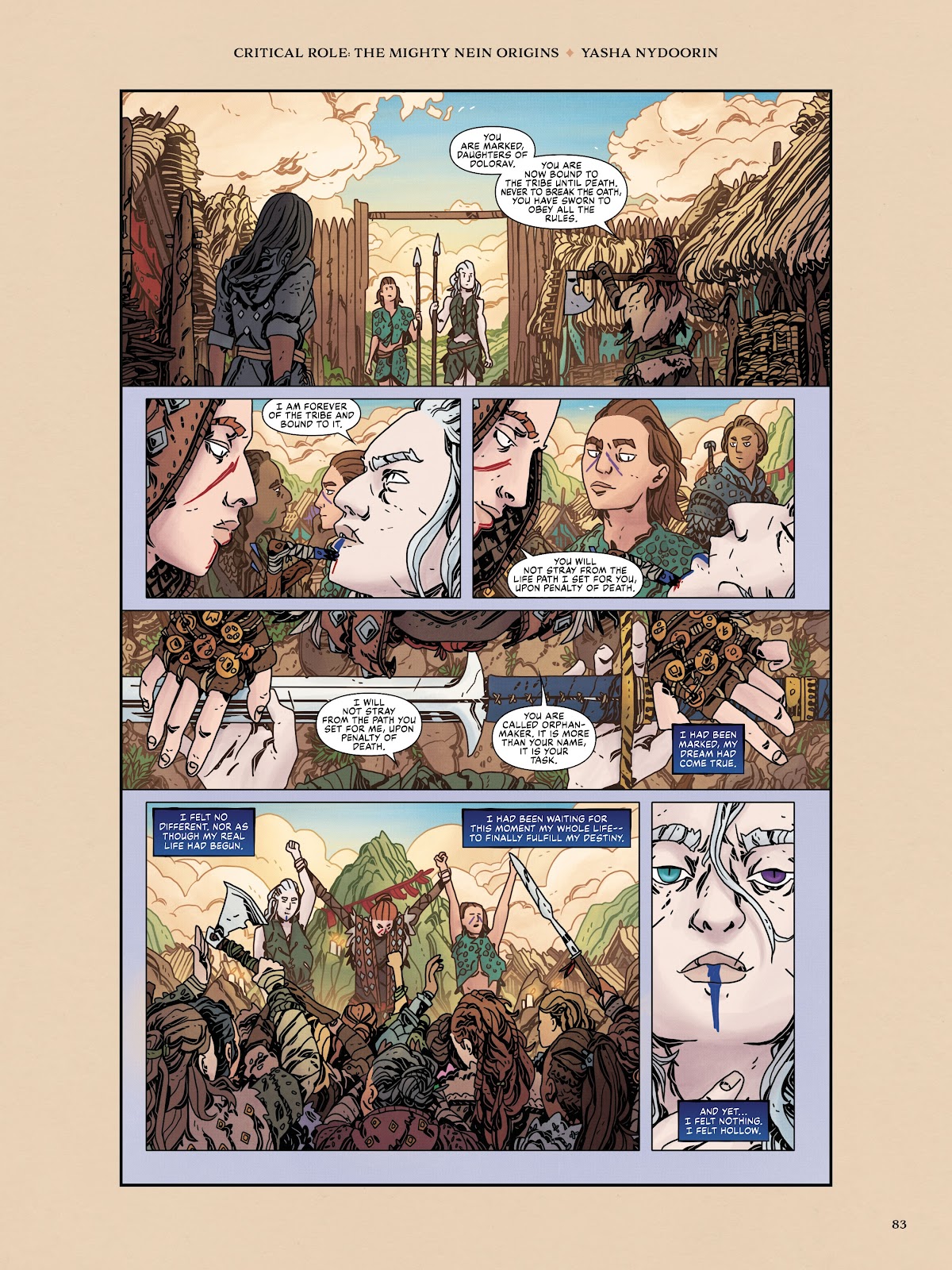 Critical Role: The Mighty Nein Origins Library Edition TPB (Part 1) - Page 85