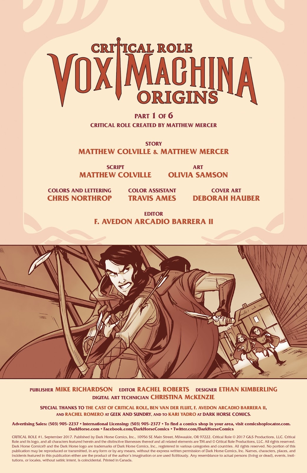 Critical Role Issue #1 - Page 2