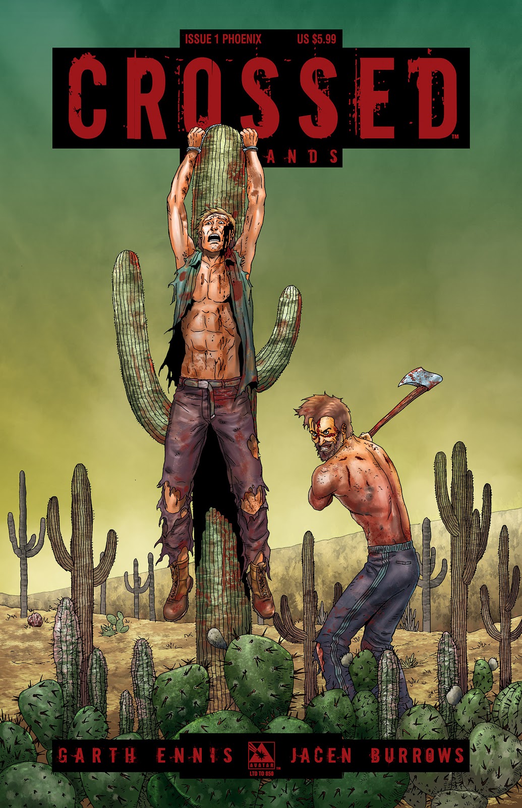 Crossed: Badlands Issue #1 - Page 8