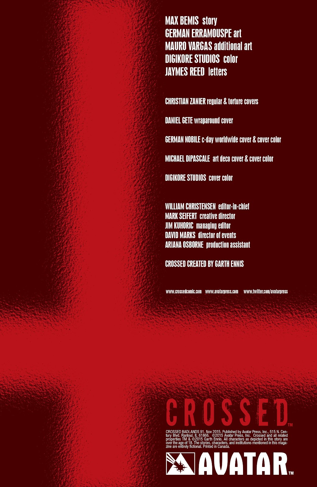 Crossed: Badlands Issue #91 - Page 2