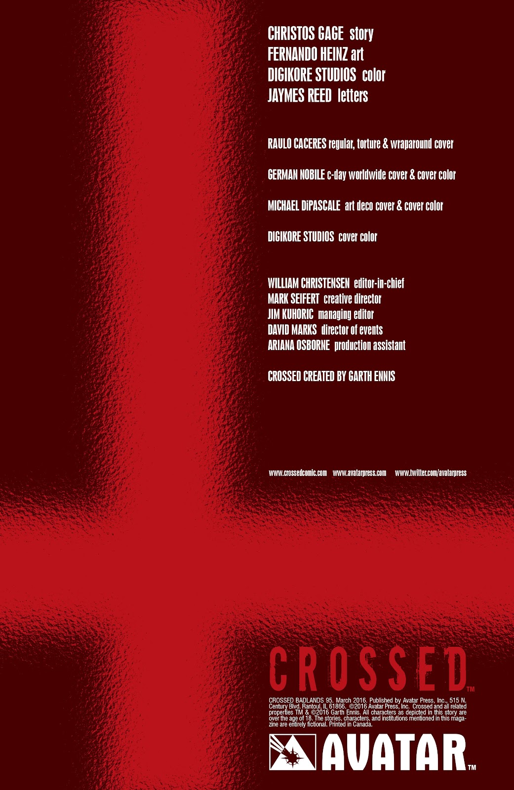 Crossed: Badlands Issue #95 - Page 2
