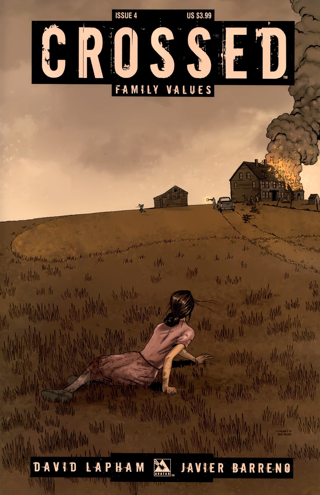 Crossed: Family Values Issue #4 - Page 1