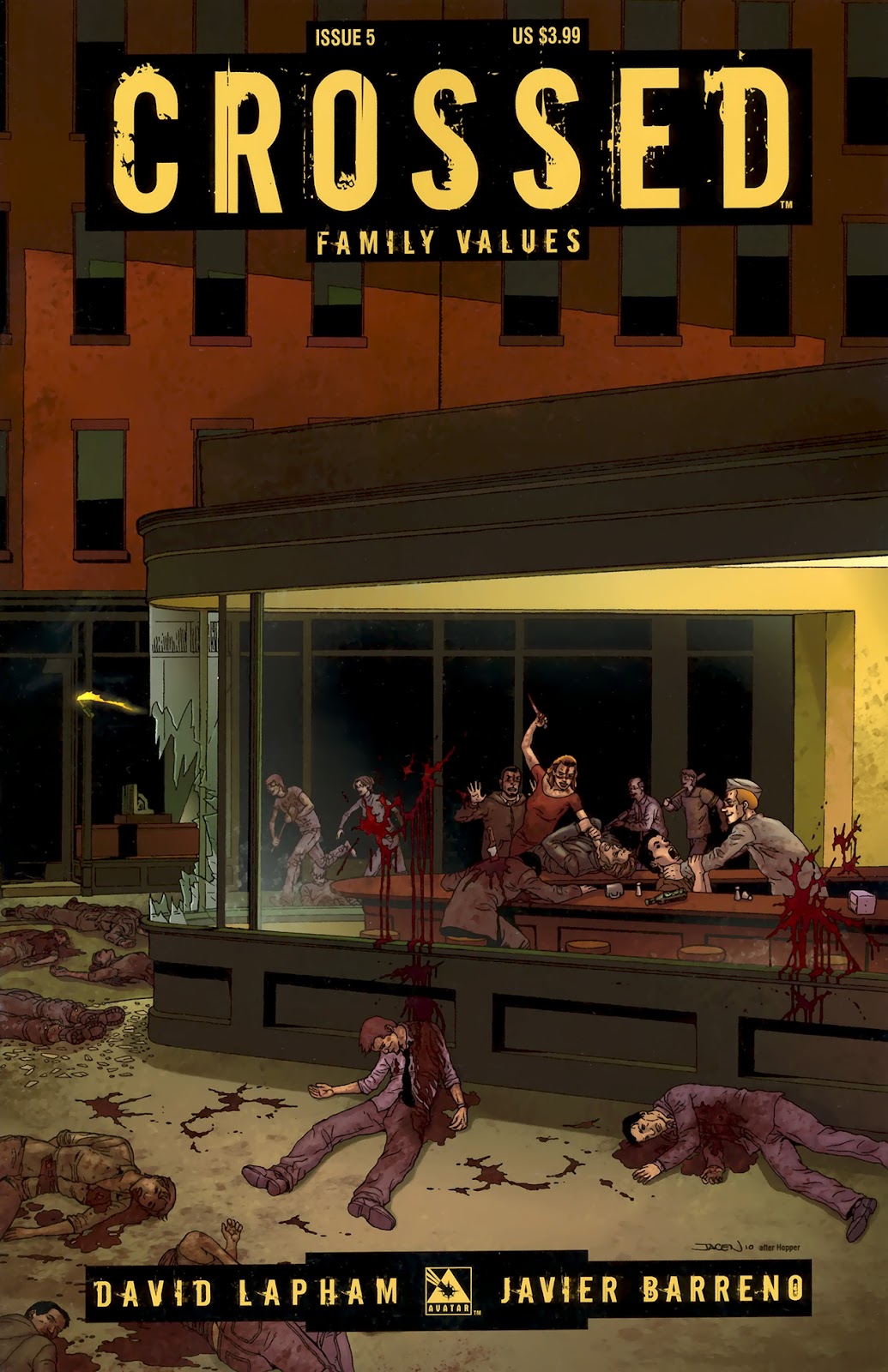 Crossed: Family Values Issue #5 - Page 1