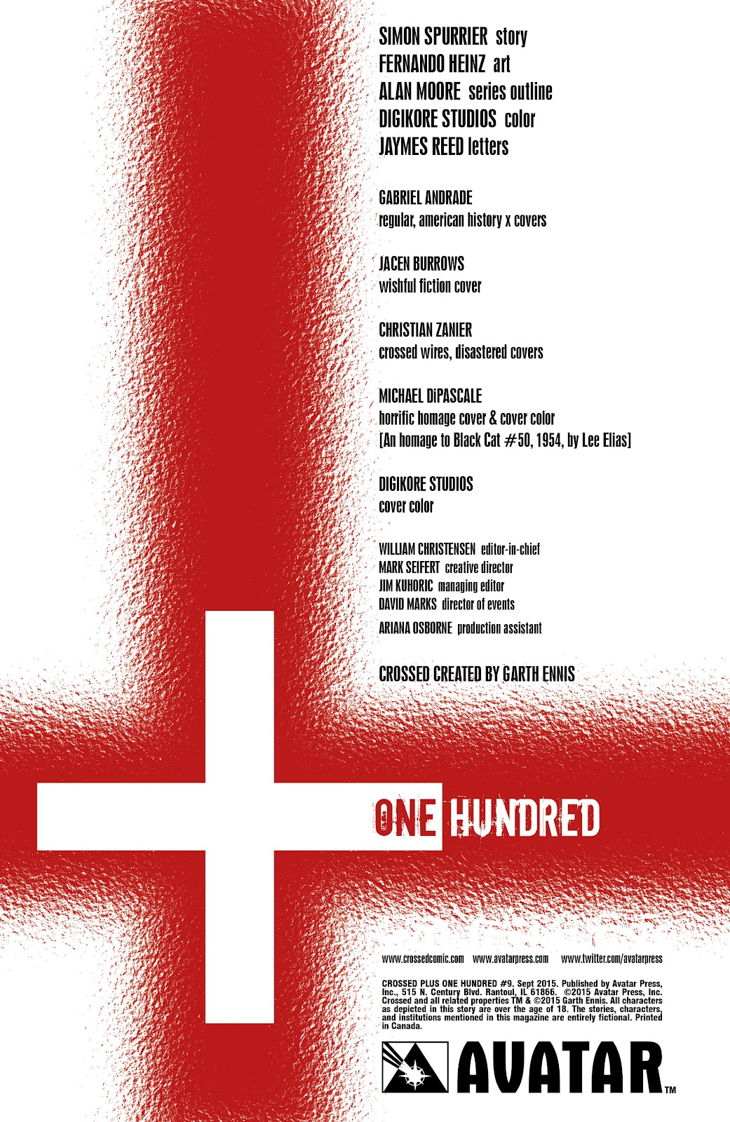 Crossed Plus One Hundred Issue #9 - Page 2