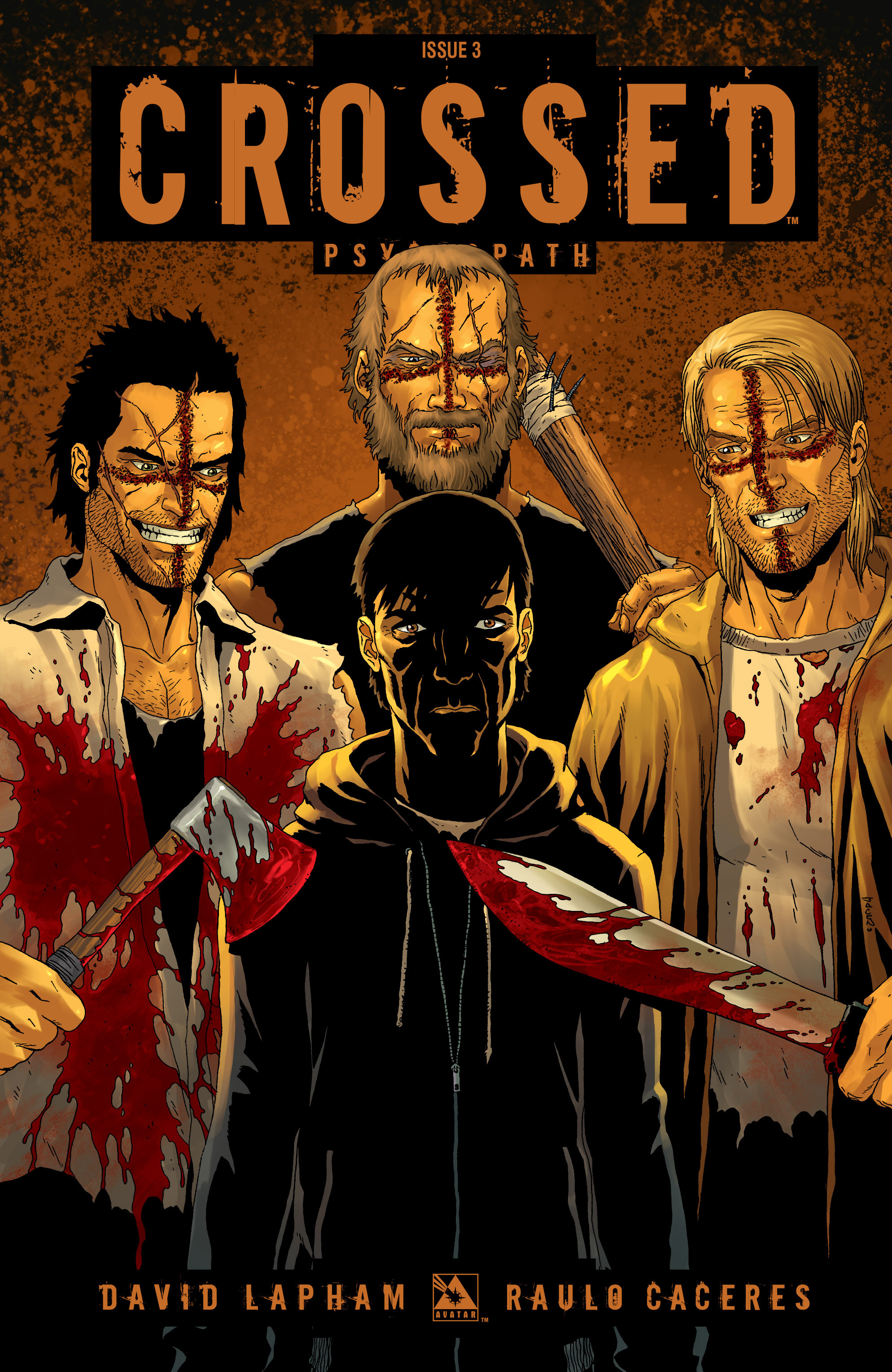 Crossed: Psychopath Issue #3 - Page 1
