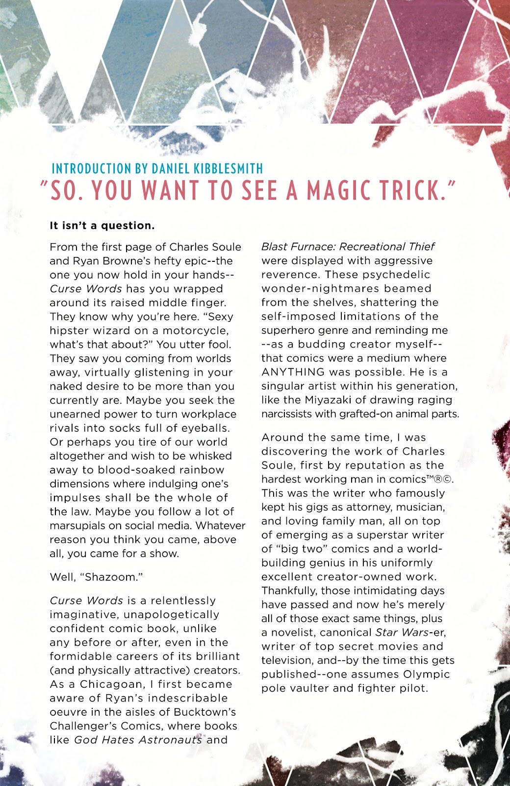 Curse Words: The Whole Damned Thing Omnibus TPB (Part 1) - Page 6