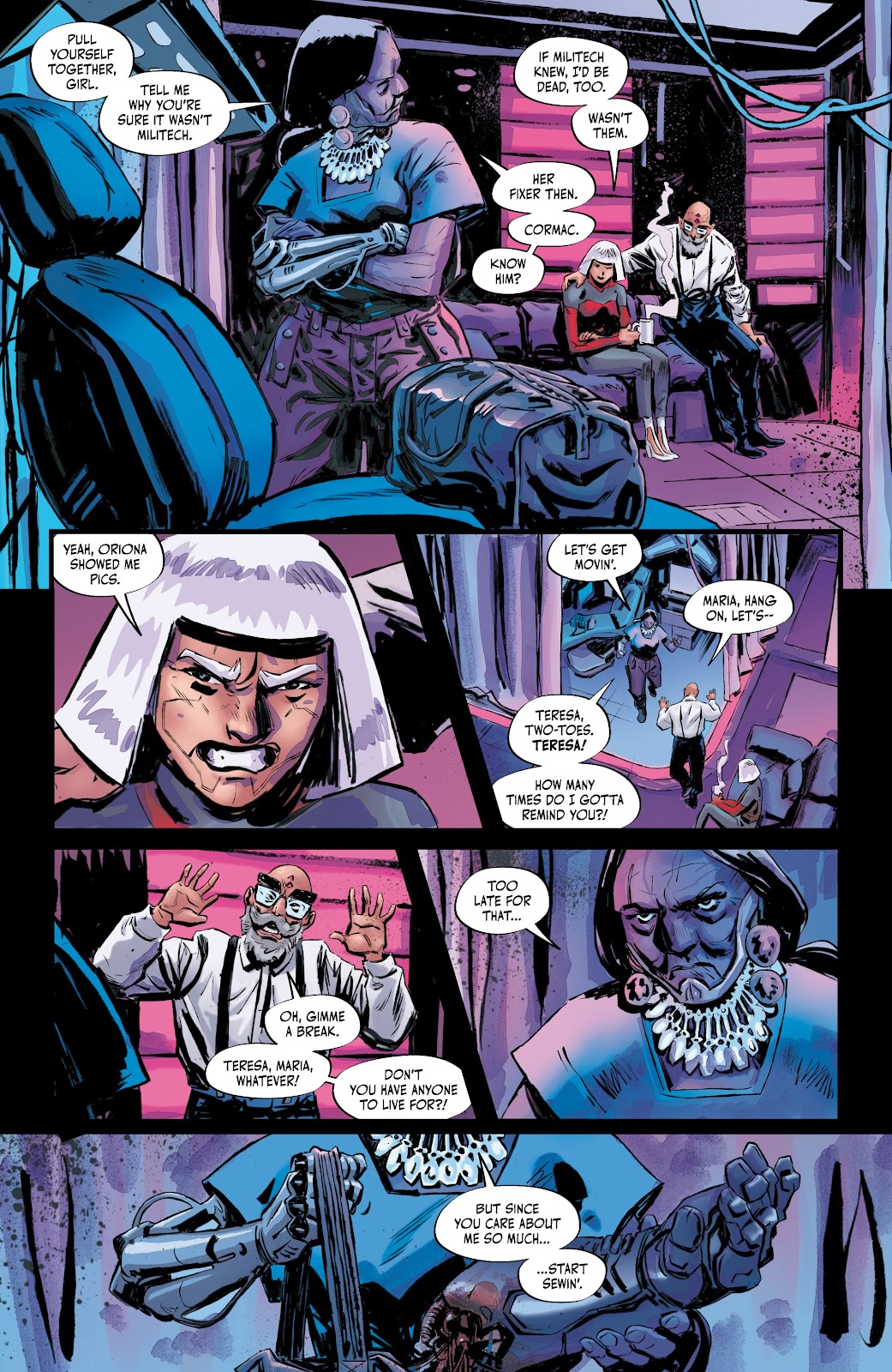 Cyberpunk 2077: You Have My Word Issue #3 - Page 8