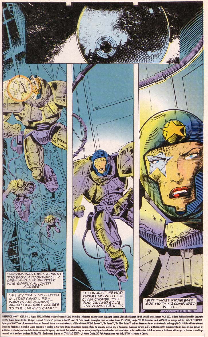 Cyberspace 3000 Issue #2 - Page 2