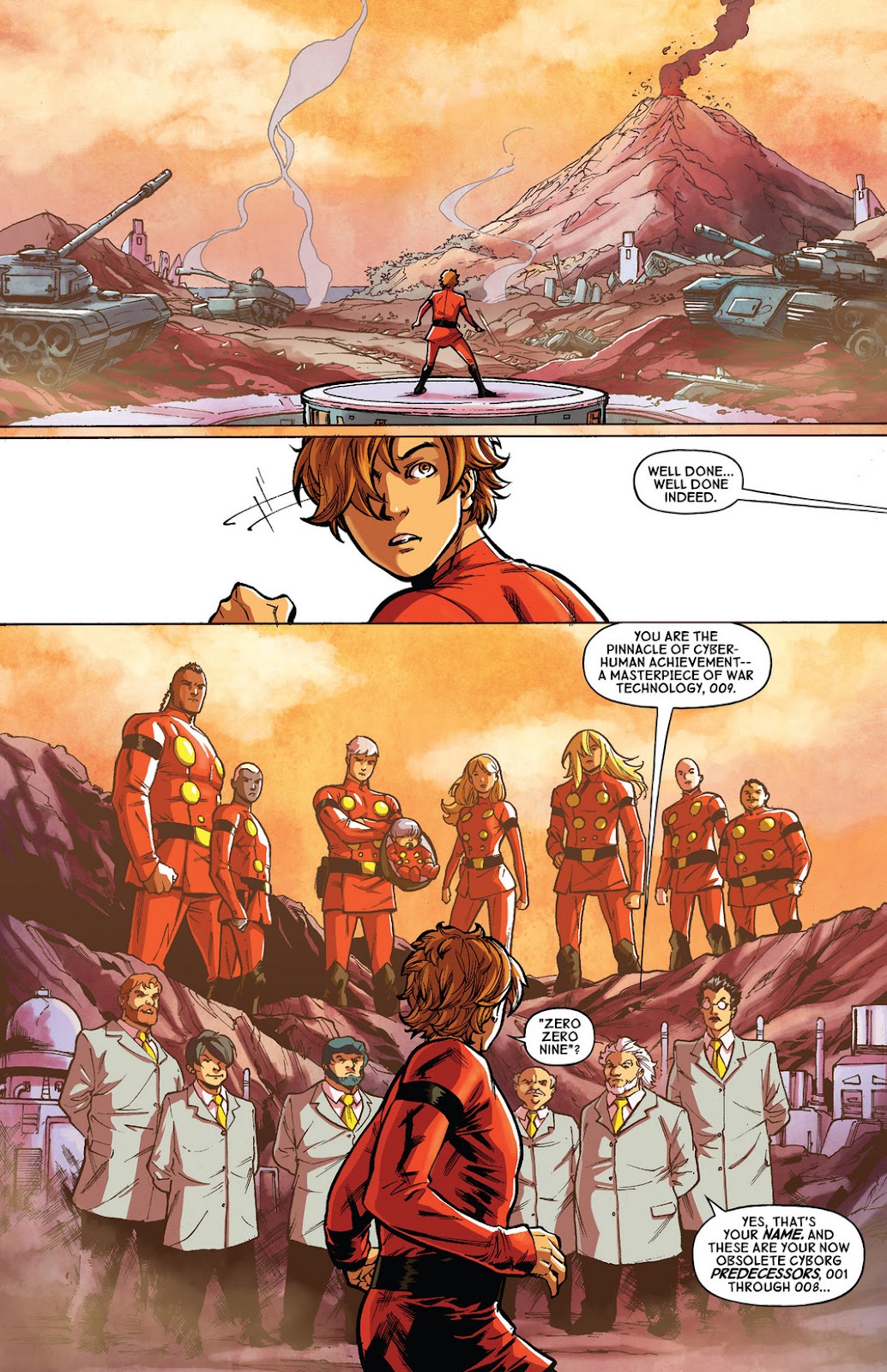 Cyborg 009 Issue #0 - Page 14
