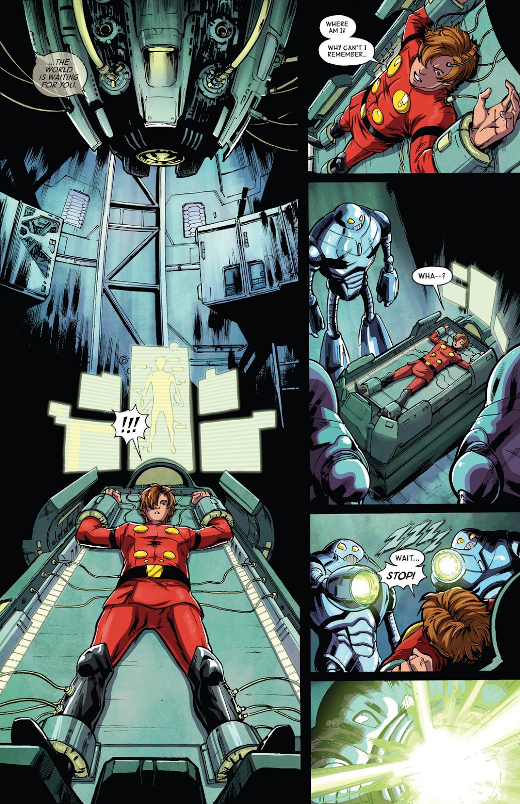 Cyborg 009 Issue #0 - Page 9