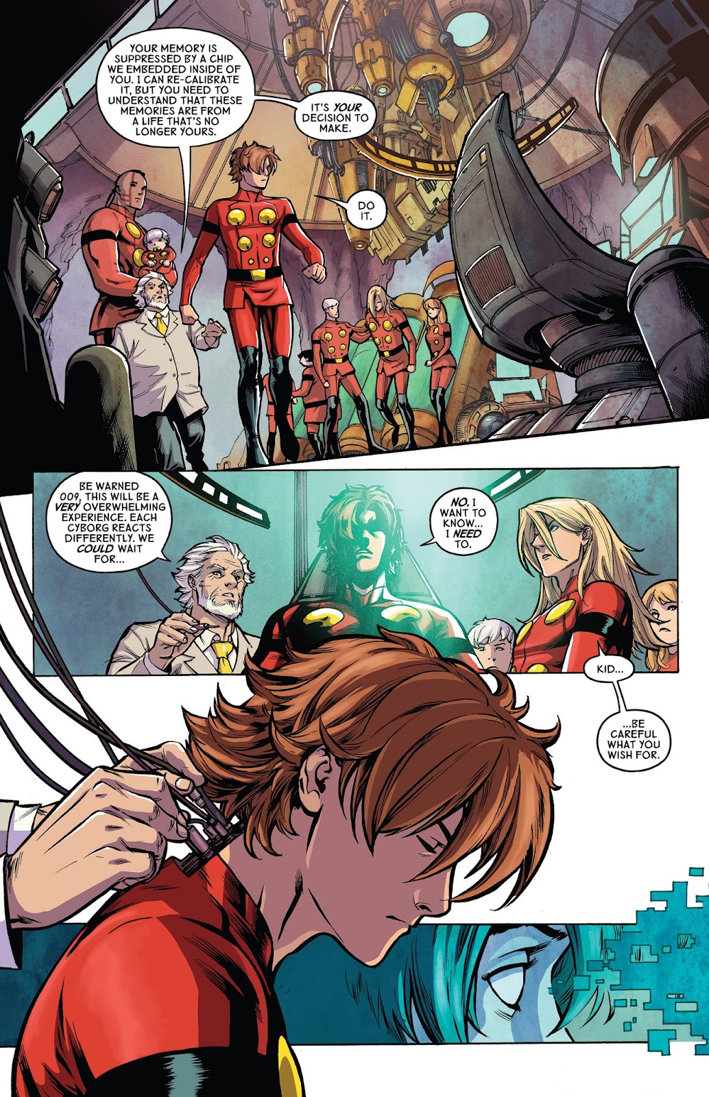 Cyborg 009 Issue #1 - Page 9