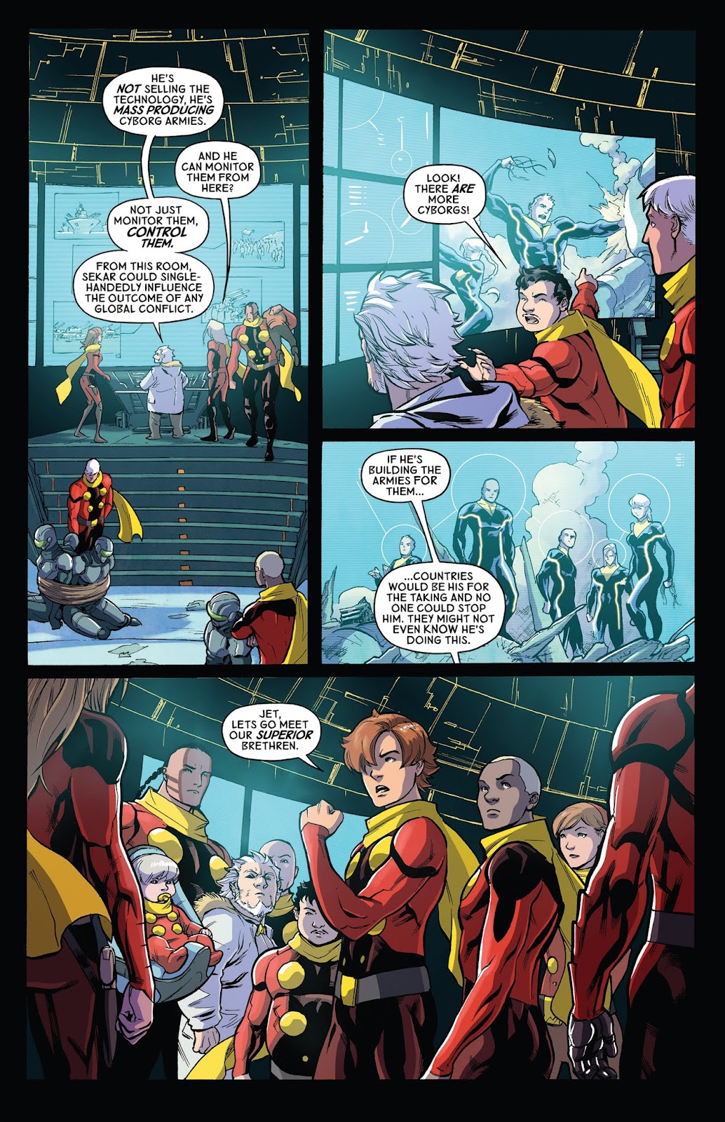Cyborg 009 Issue #3 - Page 18