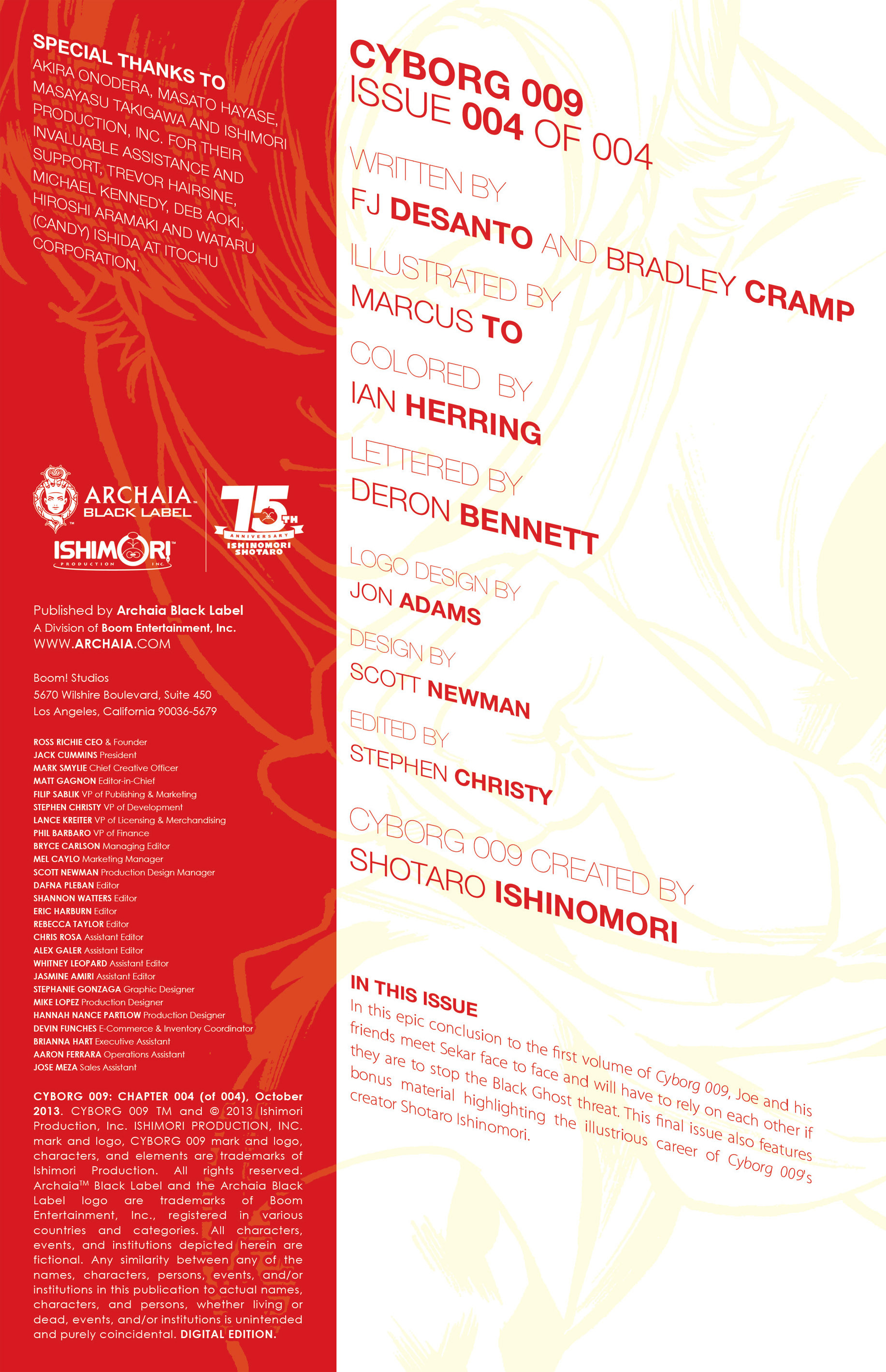 Cyborg 009 Issue #4 - Page 2