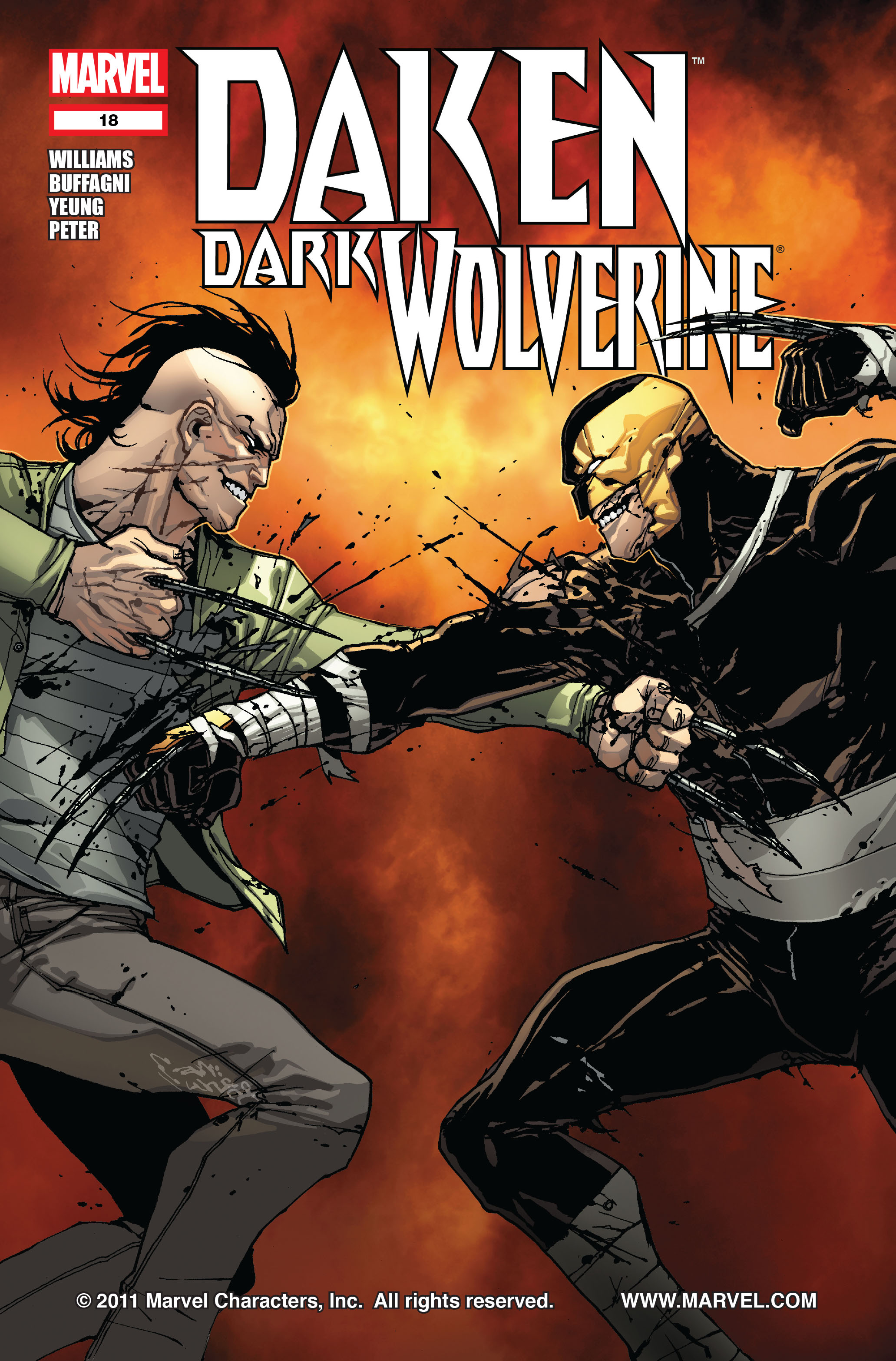 Daken: Dark Wolverine Issue #18 - Page 1