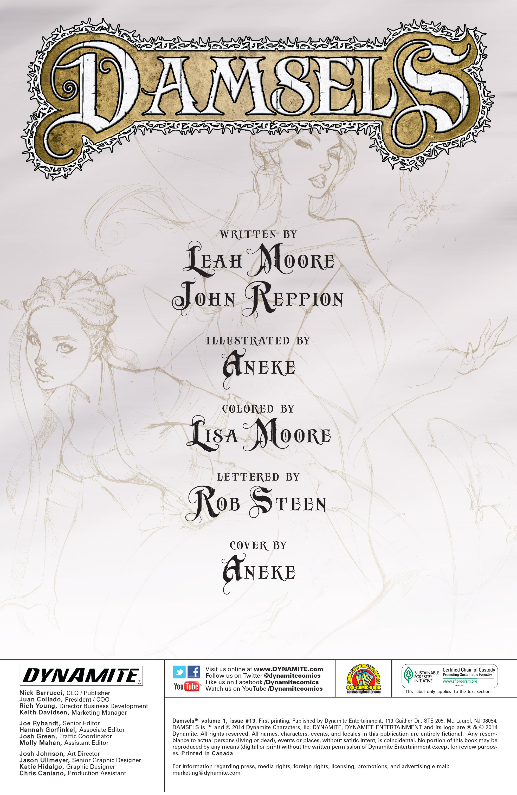 Damsels Issue #13 - Page 2