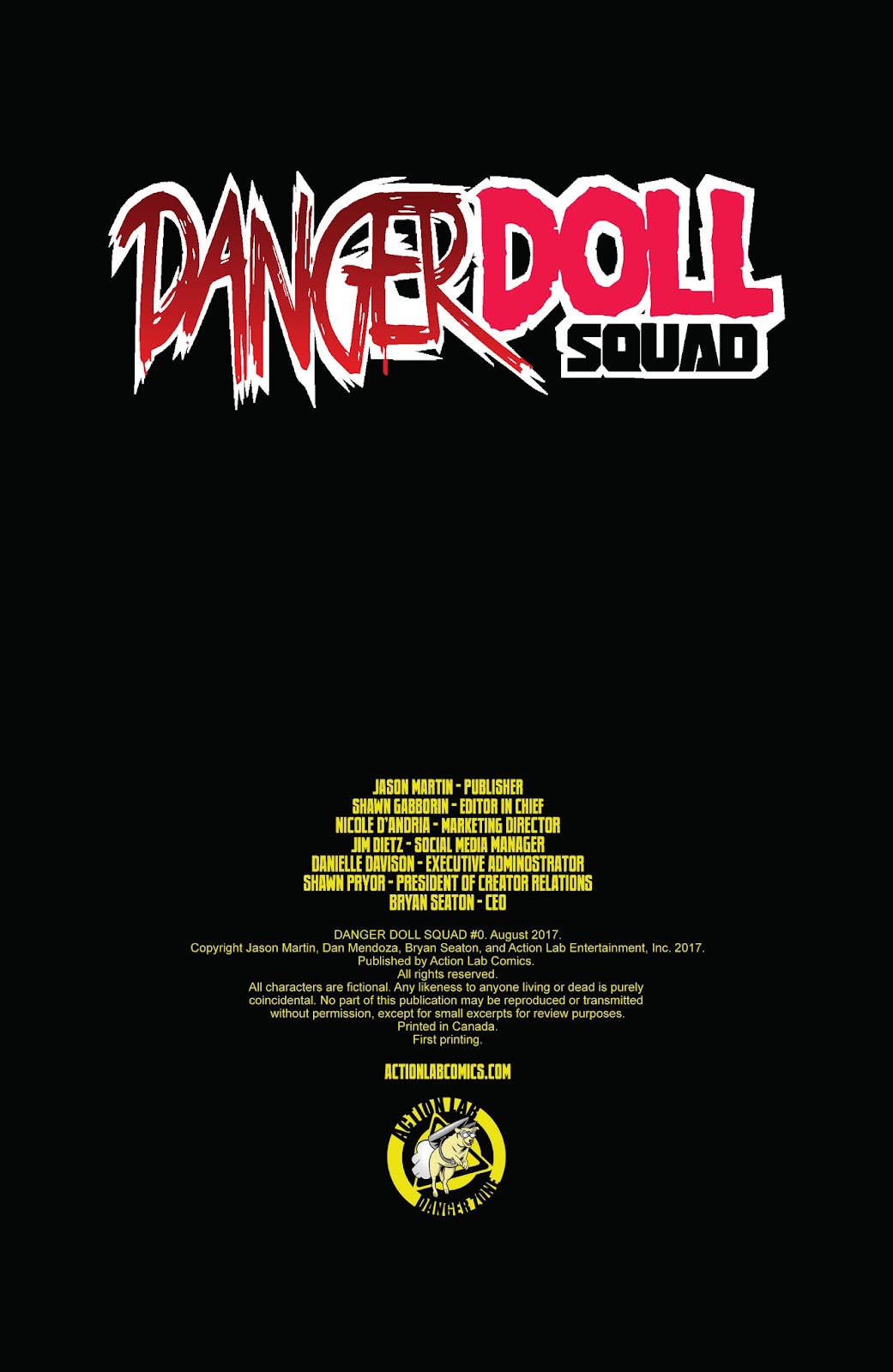 Danger Doll Squad Issue #0 - Page 3