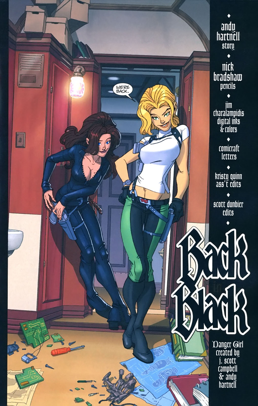 Danger Girl: Back in Black Issue #4 - Page 6