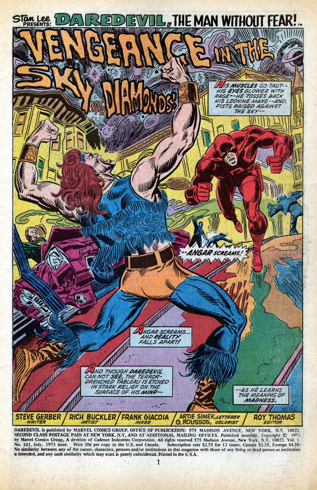 Daredevil (1964) Issue #101 - Page 3