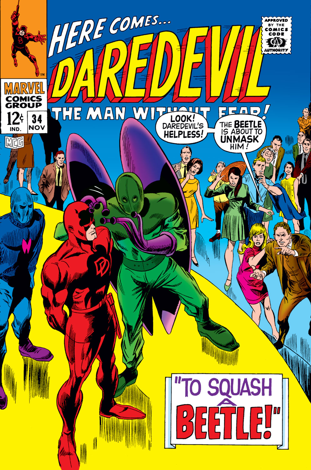 Daredevil (1964) Issue #34 - Page 1