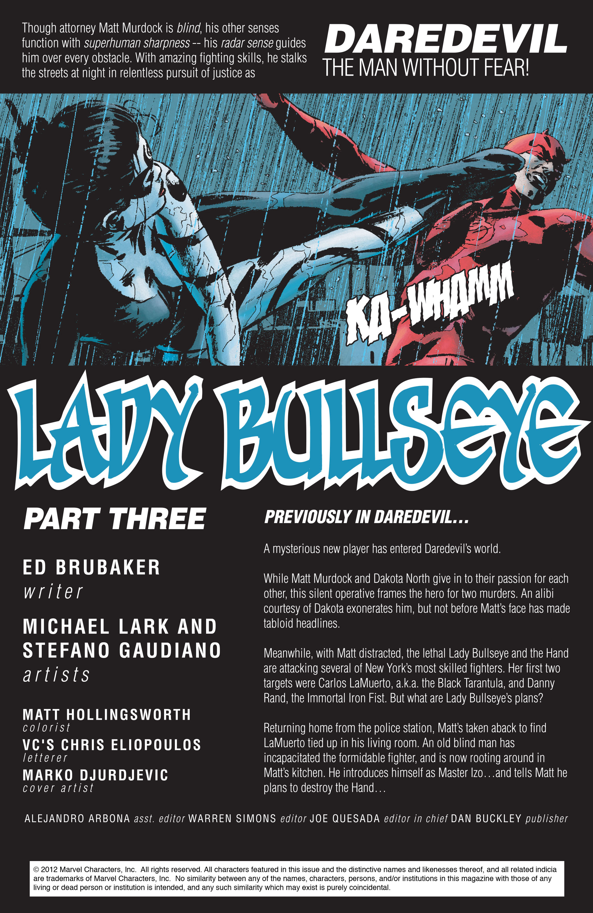 Daredevil (1998) Issue #113 - Page 2