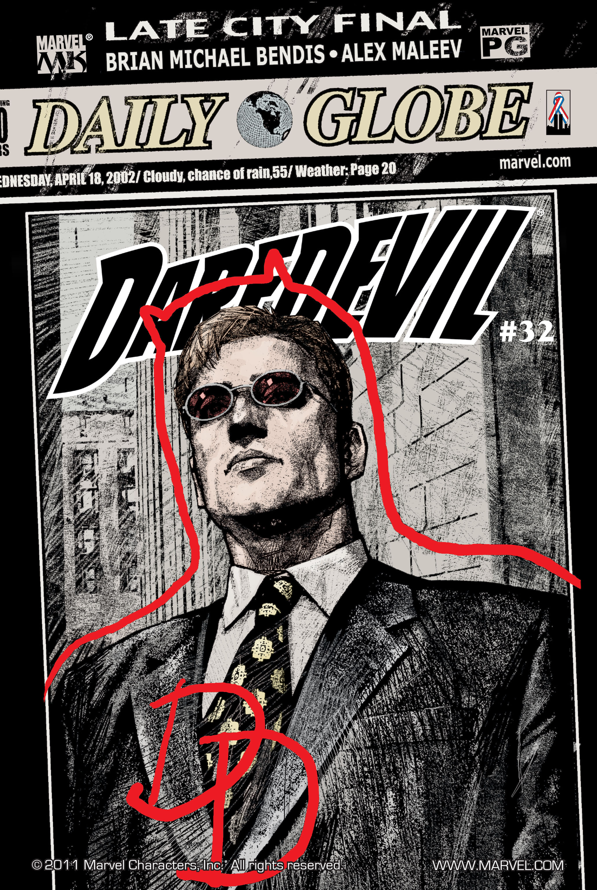 Daredevil (1998) Issue #32 - Page 1