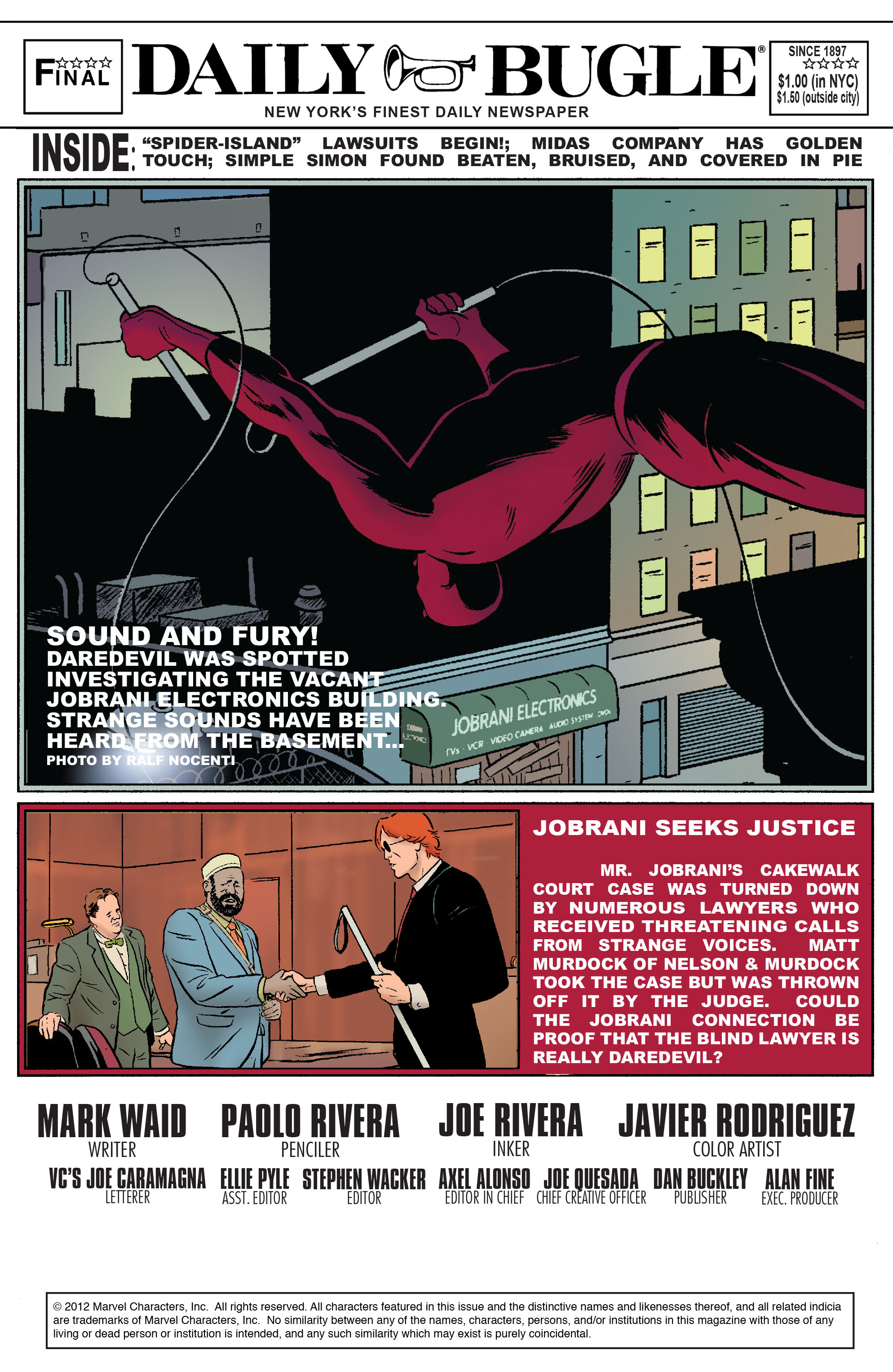 Daredevil (2011) Issue #3 - Page 2
