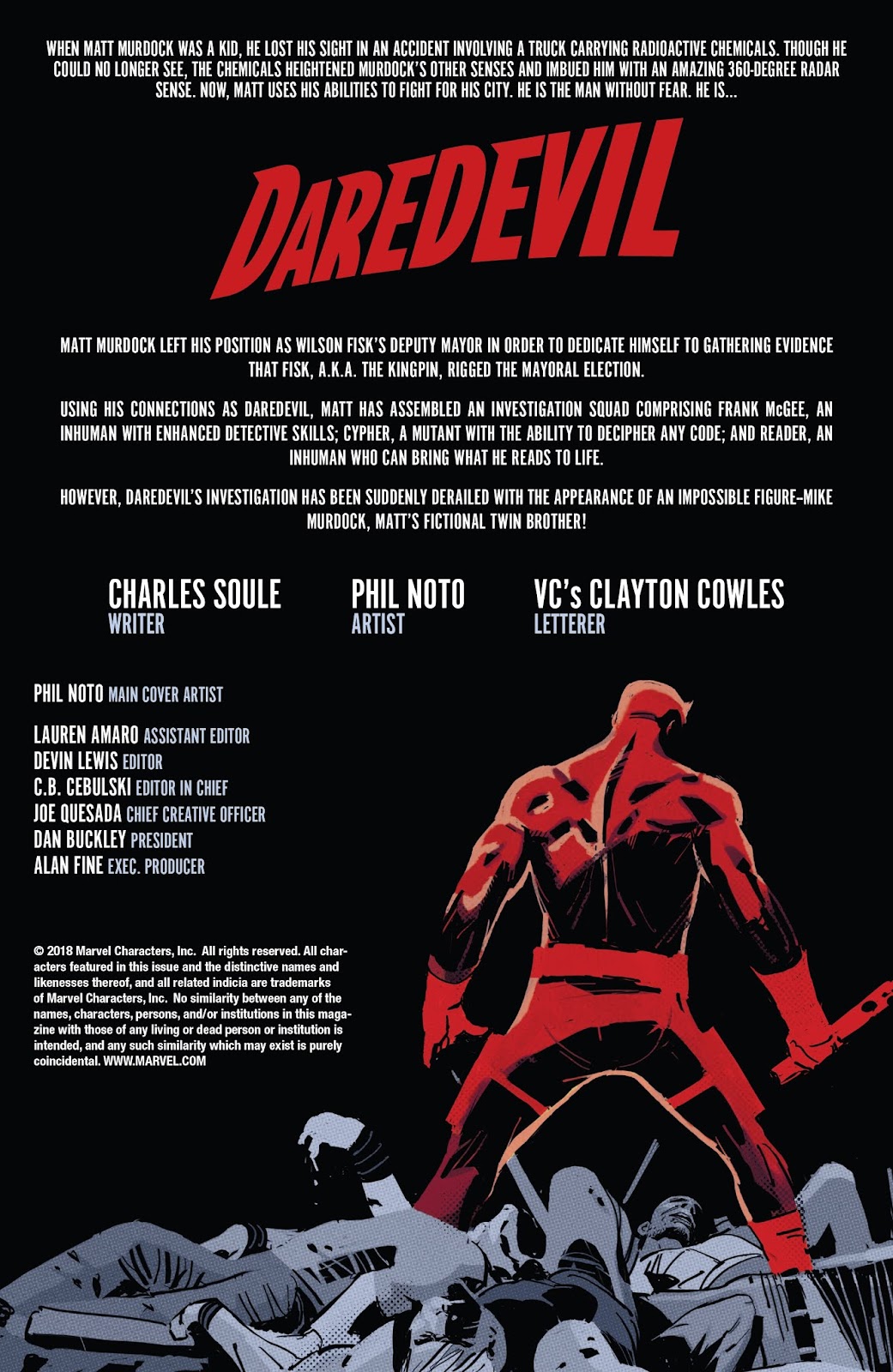 Daredevil (2016) Issue #607 - Page 2