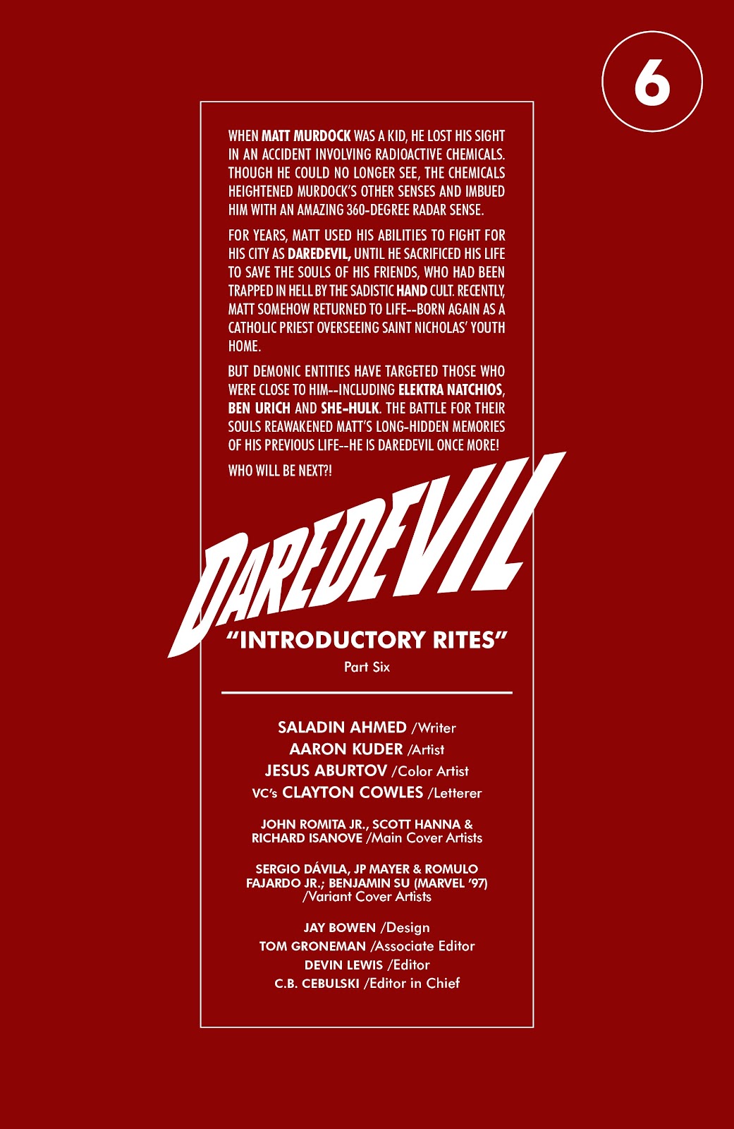 Daredevil (2023) Issue #6 - Page 2