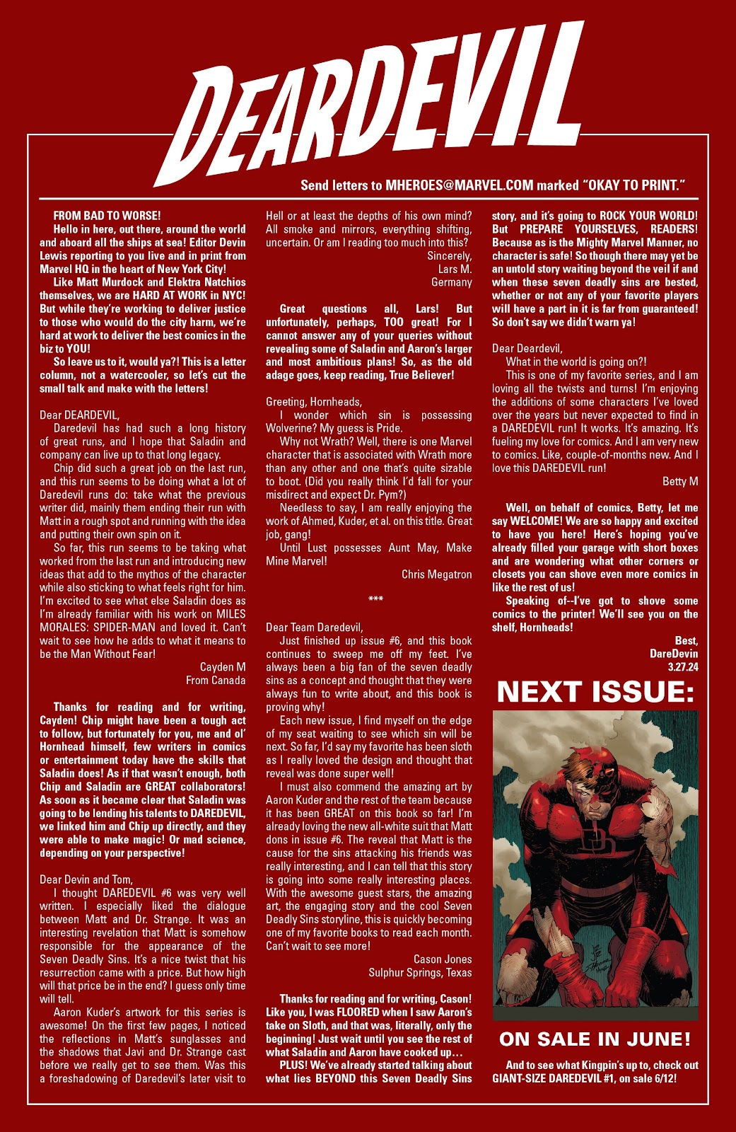Daredevil (2023) Issue #9 - Page 23