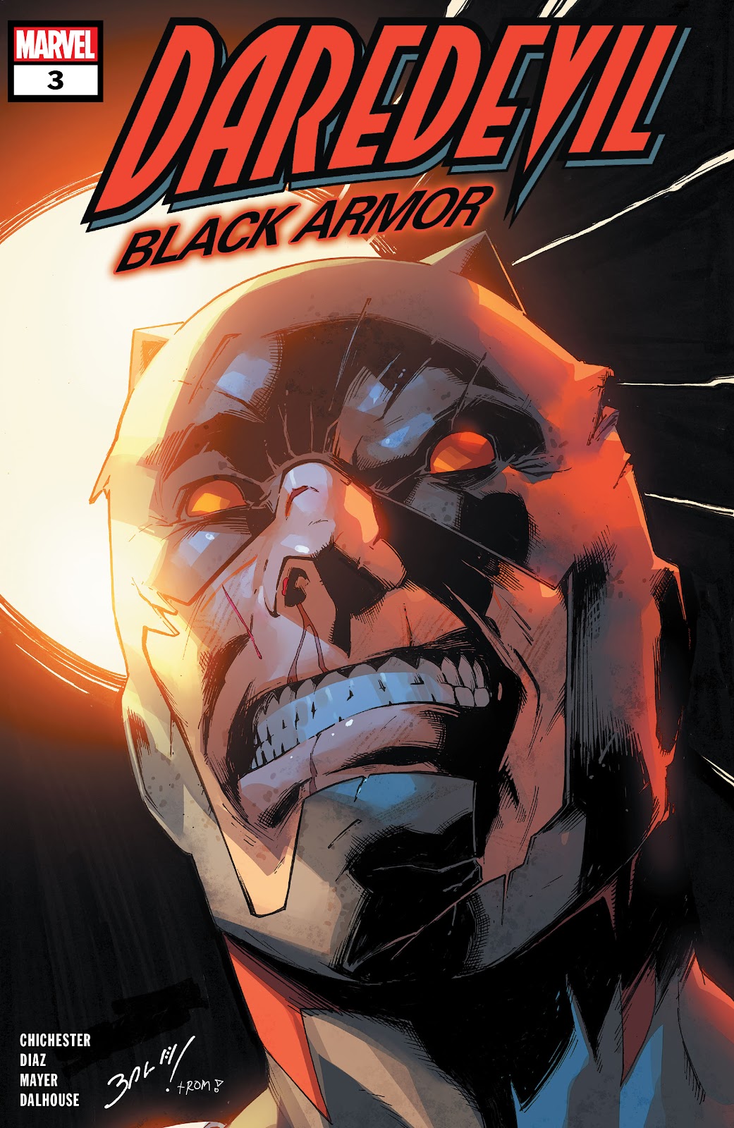 Daredevil: Black Armor Issue #3 - Page 1