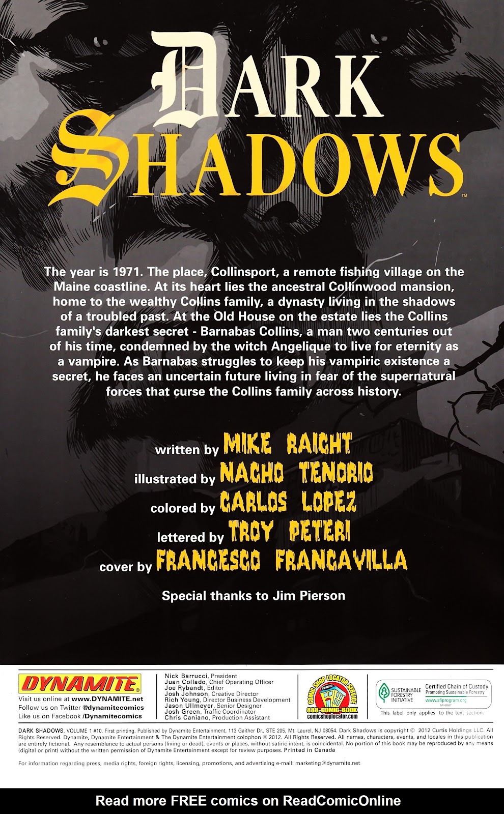Dark Shadows (2011) Issue #10 - Page 2