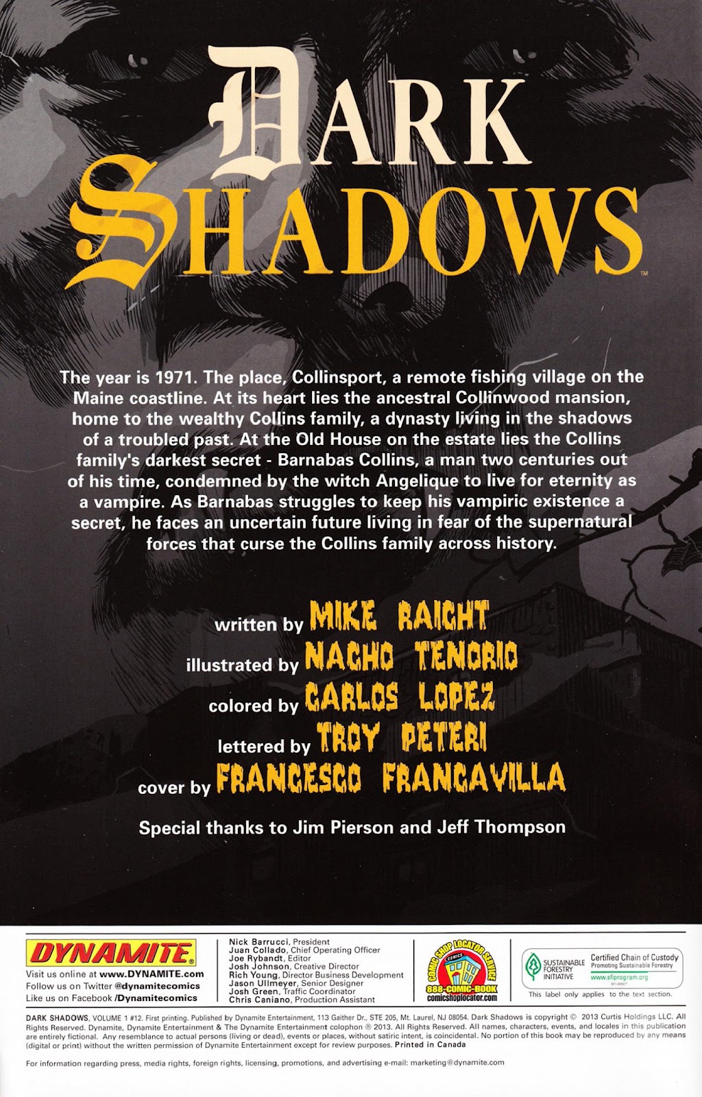 Dark Shadows (2011) Issue #12 - Page 2