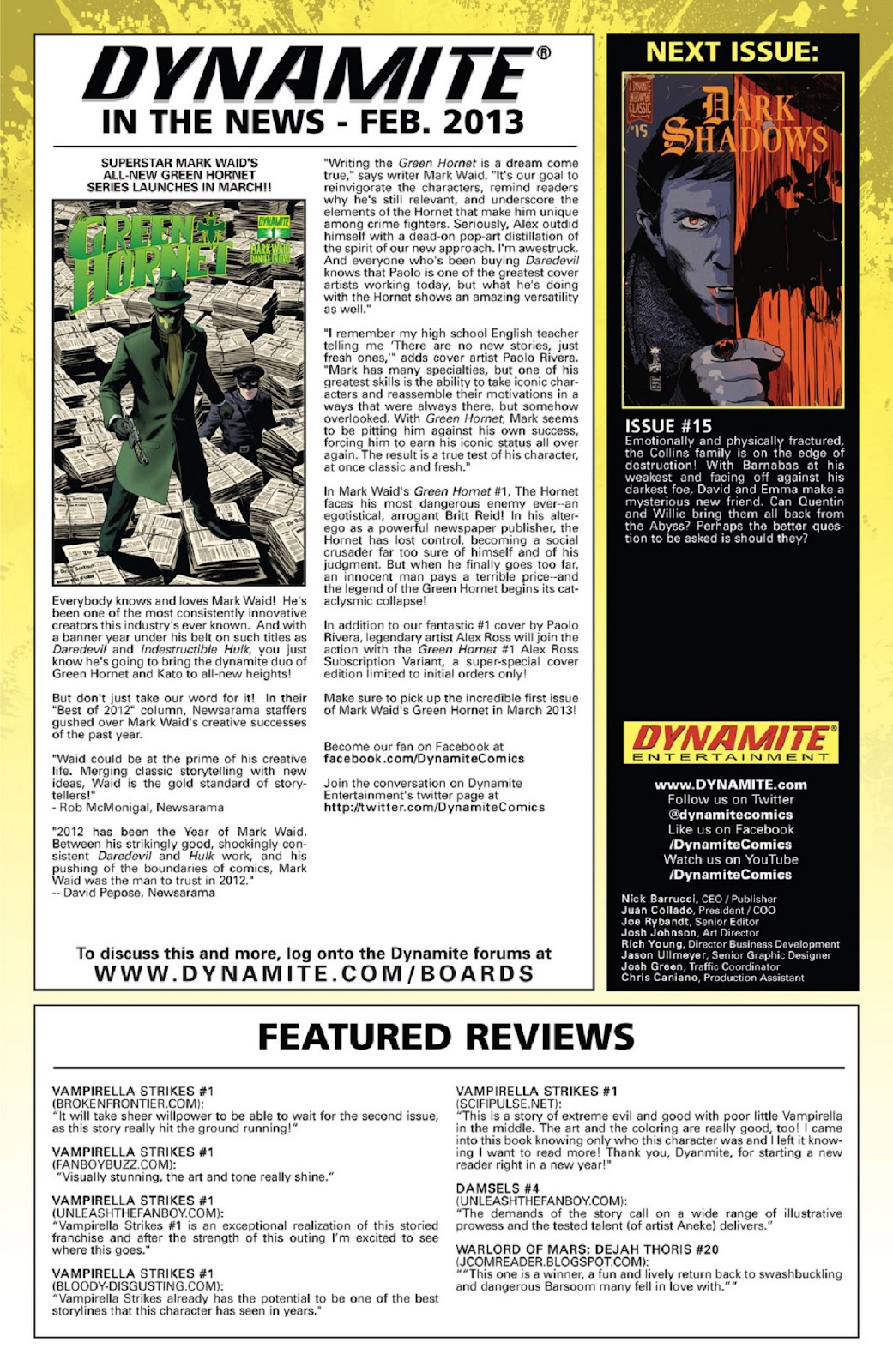 Dark Shadows (2011) Issue #14 - Page 25