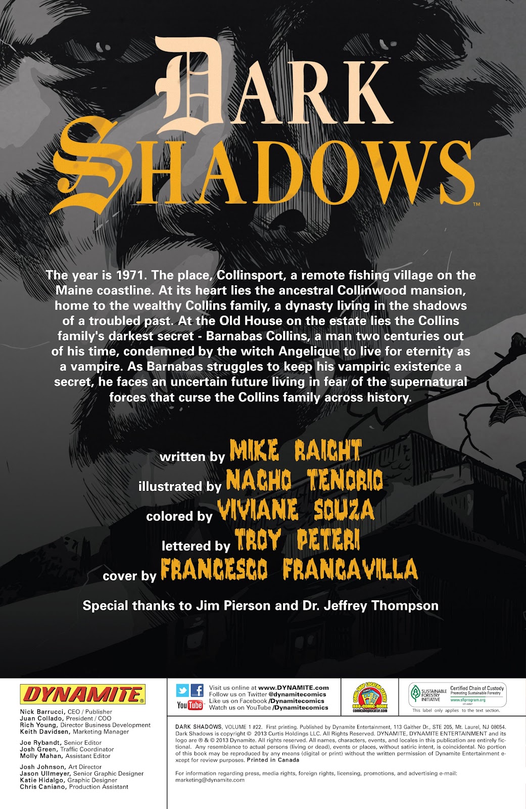 Dark Shadows (2011) Issue #22 - Page 2