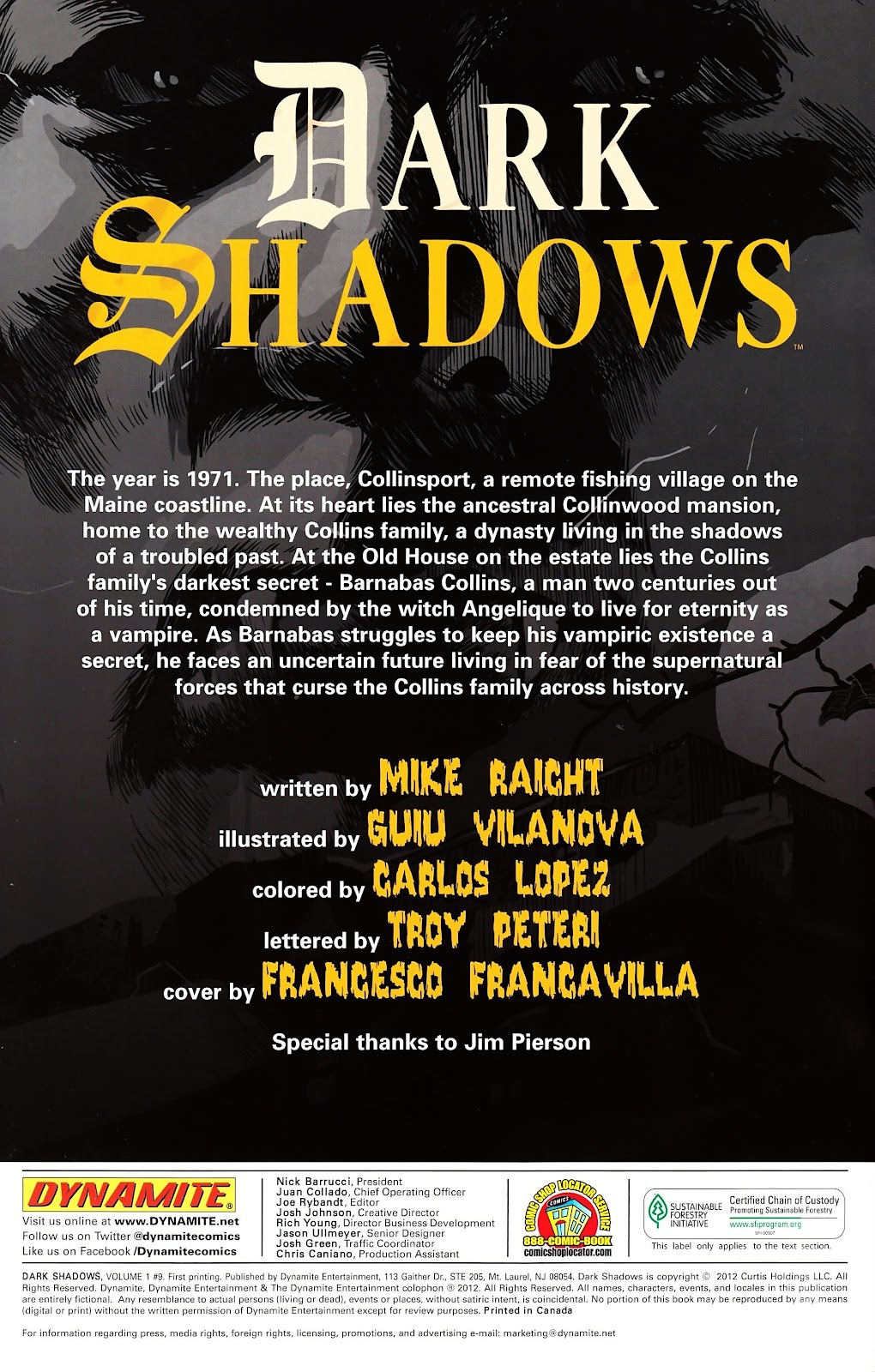 Dark Shadows (2011) Issue #9 - Page 2