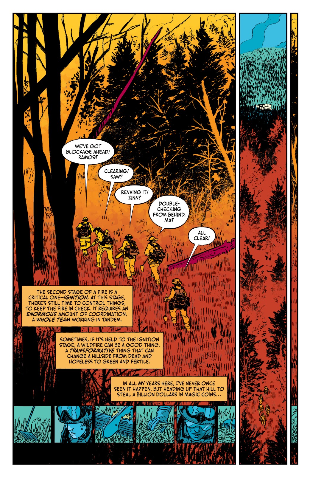 Dark Spaces: Wildfire Issue #2 - Page 3