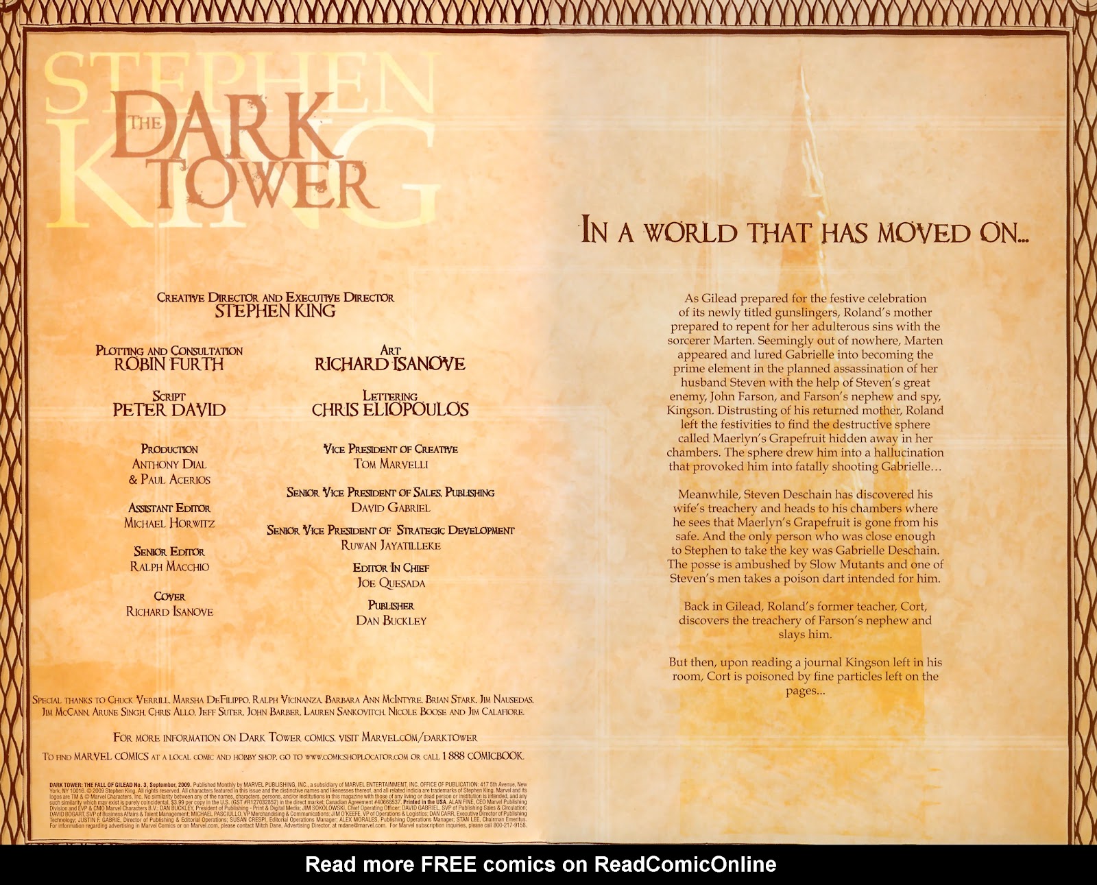 Dark Tower: Fall of Gilead Issue #3 - Page 2