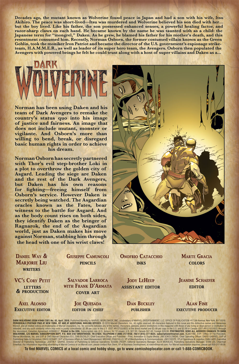Dark Wolverine Issue #83 - Page 2