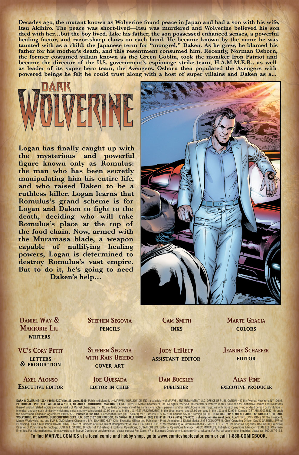 Dark Wolverine Issue #85 - Page 2